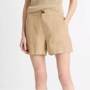 Vince Women's Tan Linen Shorts size 2
